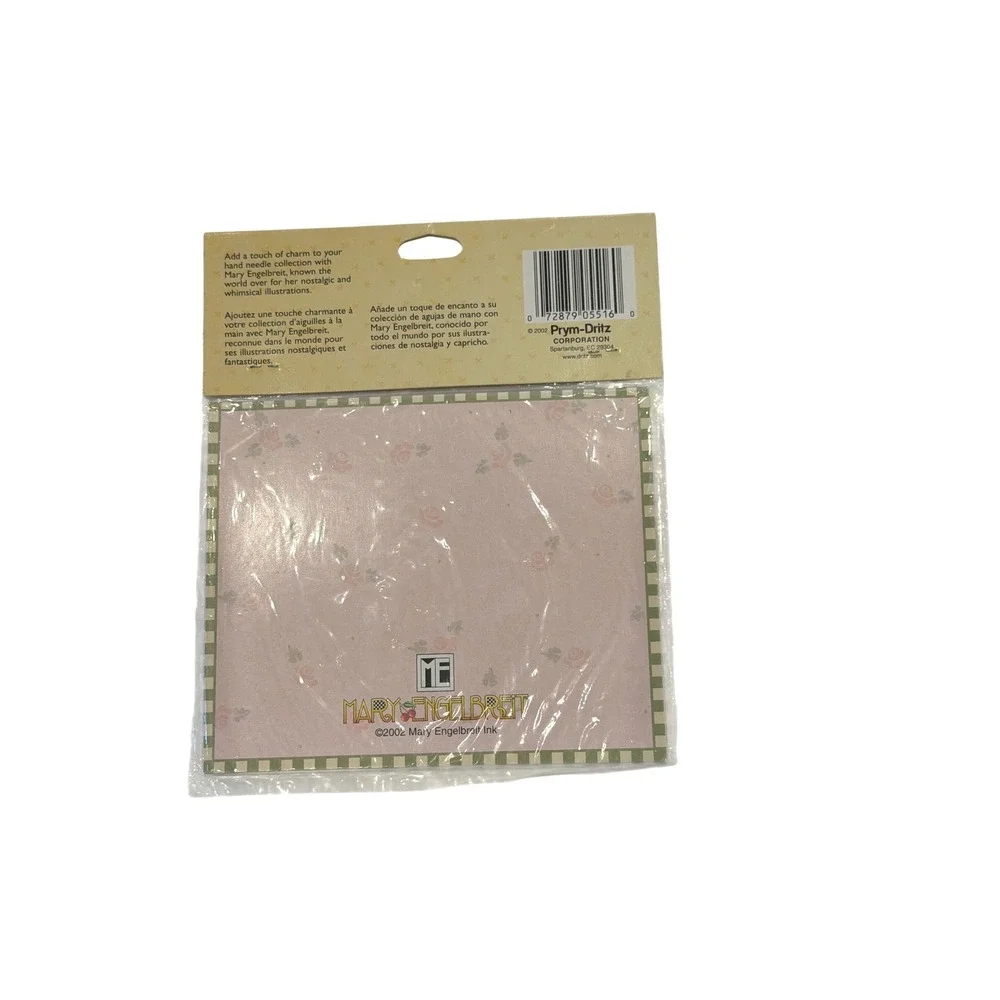 Mary Engelbreit Collectible Needle Card Dritz 5516 Sewing Needles Threader 2002